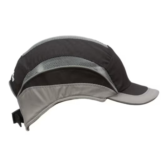 3M™ First Base™ 3 Impact Cap 2031219, Elite, black/grey, short brim, 55 mm