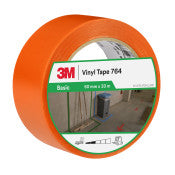 3M ™ Vinyl Tape Allgemeiner Gebrauch 764 - Orange - 50 mm x 33 m - 0,13 mm - individuell und bequem verpackt | Rabattpalette A 648 Stücke