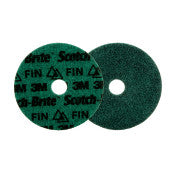 Scotch-Brite™ Precision Surface Conditioning-schijf - PN-DH - Fin - 125 mm x 22,23 mm | 1 Doos van 25 Stuk