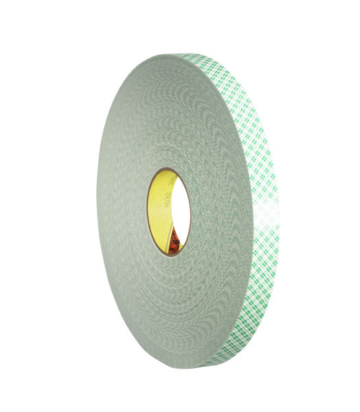 3M™ Dubbelzijdige Urethaan Schuimtape 4032, Wit, 19 mm x 66 m, 0.8 mm