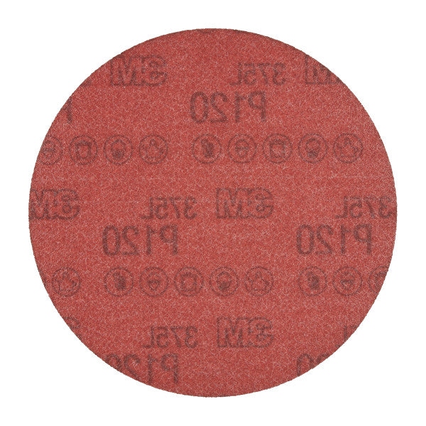 3M™ Hookit™ Film Disc Sandpaper 375L, 600Z 6 IN x NH, P120