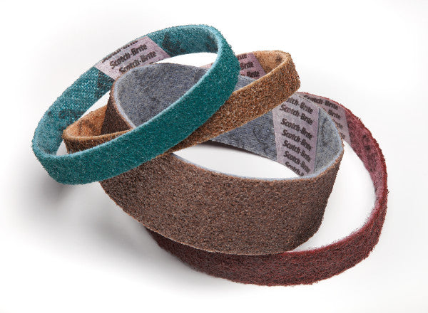 Scotch-Brite™ Surface Conditioning Abrasive Belt SC-BS, 13 mm x 610 mm, A CRS