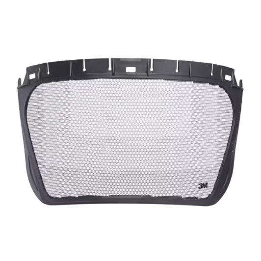 3M™ Face Shields 5 Series, Mesh, Etched Stainless Steel, Black, 5J-1