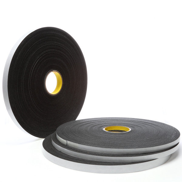 3M™ Vinyl Foam Tape 4508, Zwart, 9 mm x 33 m
