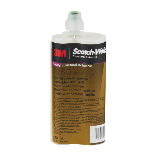 3M™ Scotch-Weld™ Epoxylijm 7260FC NS, Zwart, 400 ml