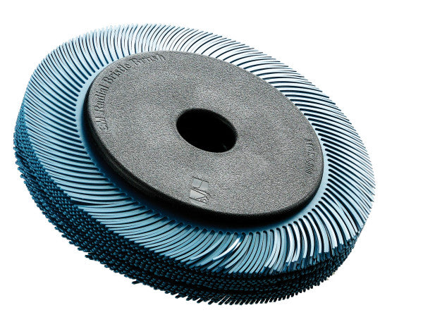 Scotch -brite ™ Radial Bistle Pinsel BB -ZB mit Adapter - Typ C - 194 mm x 25 mm x 32 mm - p80 | 1 Übertreibung von 2 Teilen