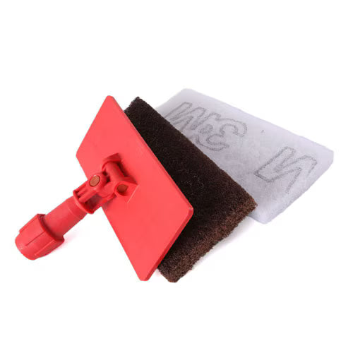 3M™ Doodlebug™ Floor Pad Holder 6474K, incl. brown and white pads, 6/Box