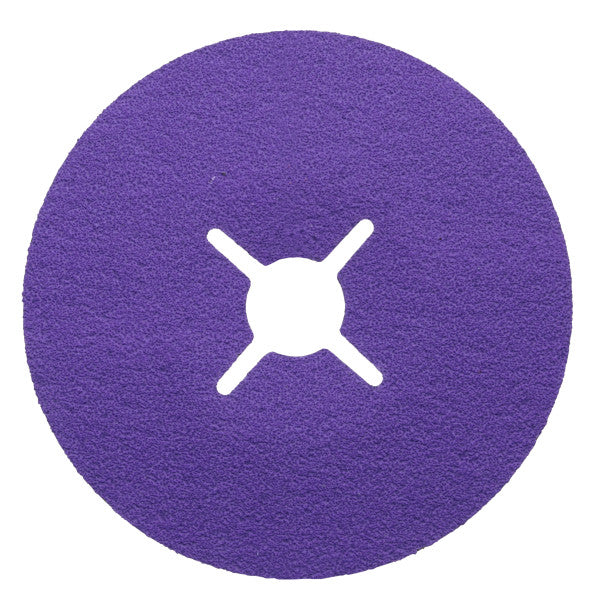 3M™ Cubitron™ 3 Fiberschijf 1187C, 80+, 100 mm x 16 mm, Slotted, 25/Bag, 100 ea/Case