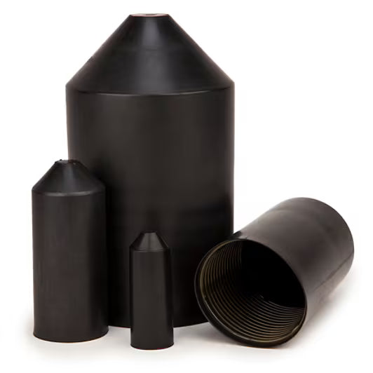 3M™ CRC 30-60 Heat Shrink End Cap, Black, 75/25 mm