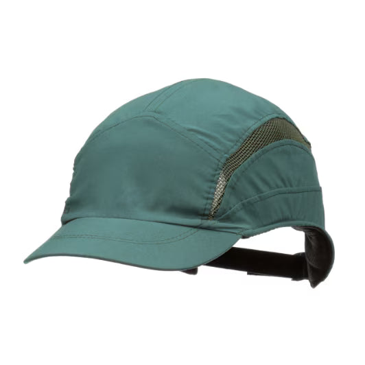 3M™ First Base™ 3 Impact Cap 2030596, Classic, dark green, short brim, 55 mm, customized