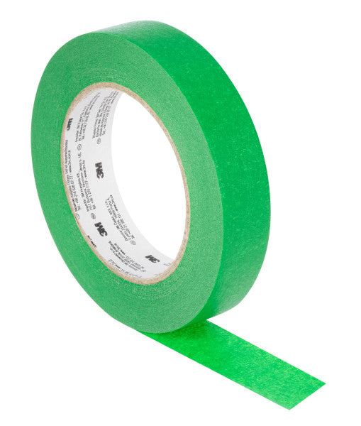 3M™ UV-bestendige maskeertape 2814, Groen, 24 mm x 50 m, 0.12 mm