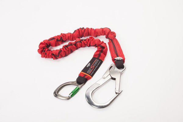 3M™ Protecta® Schokdempende vallijn, scherpe rand getest, elastische webbing, enkele lijn, 2,00 m, AE5220SBK/SE