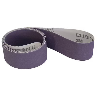 3M™ Cubitron™ II Schuurband 726A, 120+ J-W, 630 mm x 1900 mm, Film-lok, Single-flex