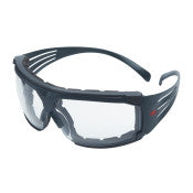 3M ™ SecureFit ™ 600 Sicherheitsbrille - grauer Rahmen - Schaum - Scotchgard ™ -Kondensation und Kratzerbeschichtung (K & N) - Transparente Objektive - SF601SGAF/FI -eu | 1 Stück