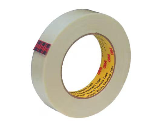 Scotch® Fiber Reinforced Tape 895, Transparent, 12 mm x 50 m, 0.15 mm