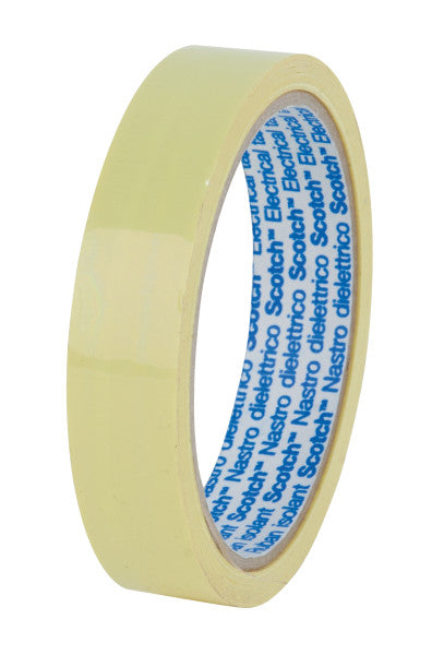3M™ ET 74 Polyester Tape, Geel, 12 mm x 66 m x 0,02 mm