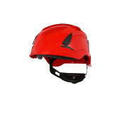 3M ™ SecureFit ™ Sicherheitshelm x5500 - Nicht belüftet - CE - rot - x5505nve -ce | 1 externe Schachtel 4 Stück