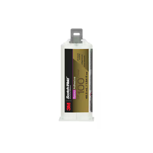 3M™ Scotch-Weld™ Epoxylijm DP100, Transparant, 48.5 ml