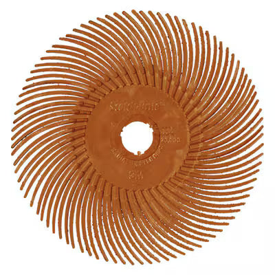 Scotch-Brite™ radiale precisieborstel, PN-RB, 80+, 76,2 mm x 9,525 mm (3 inch x 3/8 inch), type C,