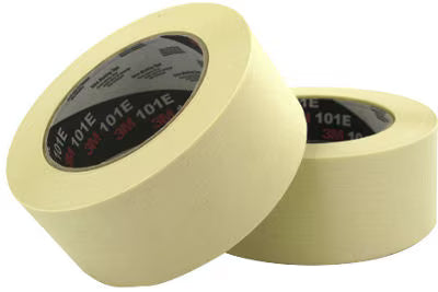 3M™ Afplaktape Algemeen Gebruik 101E, Beige, 48 mm x 45 m, Roll Labeled