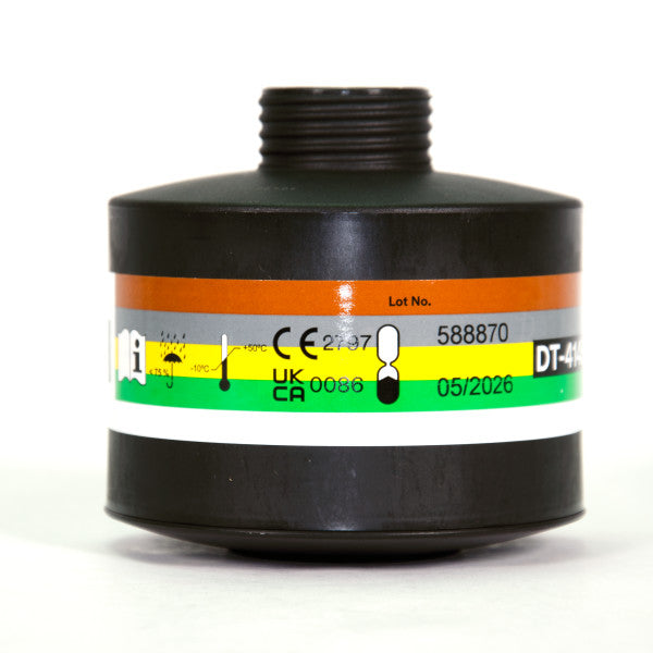 3M™ Gas/damp-patroon en deeltjesfilter met DIN-schroefdraad CFR 32 A2B2E2K2-P3 R D, DT-4145E