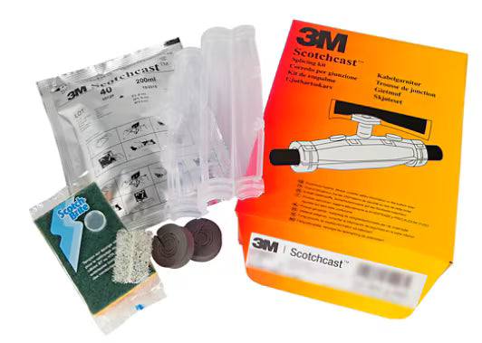 3M™ Scotchcast™ 92-NBA 4 Giethars-Lijnverbindingsmof, 0.6/1 kV, 4x 25 - 50, 5x 16 - 35 mm²