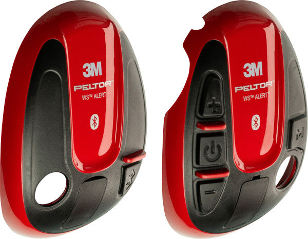 3M™ PELTOR™ Shells for WS™ ALERT™ Headsets, red, 1 pair (left+right), 210300-664-RD/1, 25 pairs/box