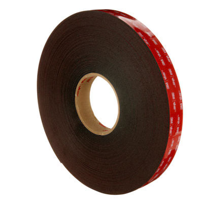 3M™ VHB™ Tape 5925F, Zwart, 25 mm x 33 m, 0.6 mm