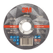 3M™ Silver Doorslijpschijf - T42 - 115 mm x 2.5 mm x 22.23 mm | Voordeelpallet a 13500 stuks