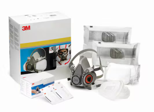 3M™ Startersset herbruikbaar masker, A1P2 R-filter, maat L, 06968M