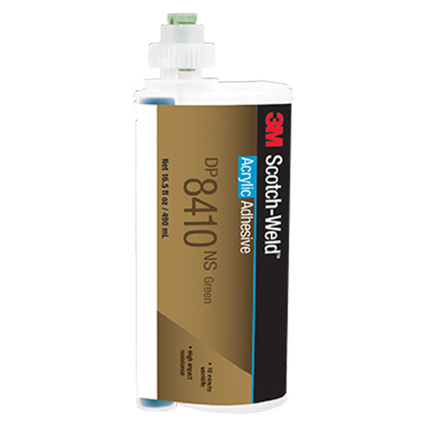 3M™ Scotch-Weld™ Acrylic Adhesive DP8410NS, Green, Low Odor, 490 ml