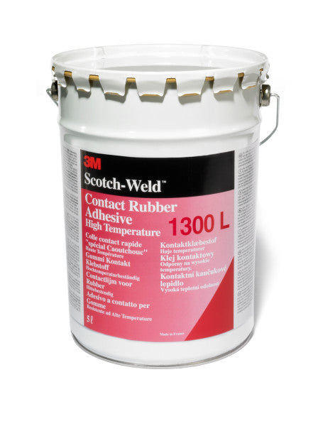 3M™ High-Strength Neoprene Adhesive for Rubber and Gaskets 1300, Yellow 5 L