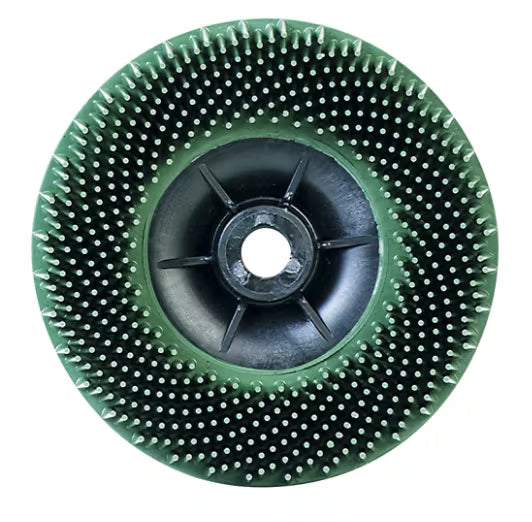 3M™ Scotch-Brite™ Bristle Schijf BD-ZB, geel, Ø 115 mm, P80, Berner, PN23498
