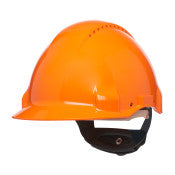 3M ™ Sicherheitshelm - Uvicator - Pinlock - Belüftung - Leder -Schweißband - Orange - G3000DUV -or | Rabattpalette und 160 Stücke