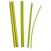 3M™ SFTW-202A Dunwandige Krimpkous - Geel-Groen - 9,5/4,8 mm - 50 m | 1 Overdoos van 1 Rol