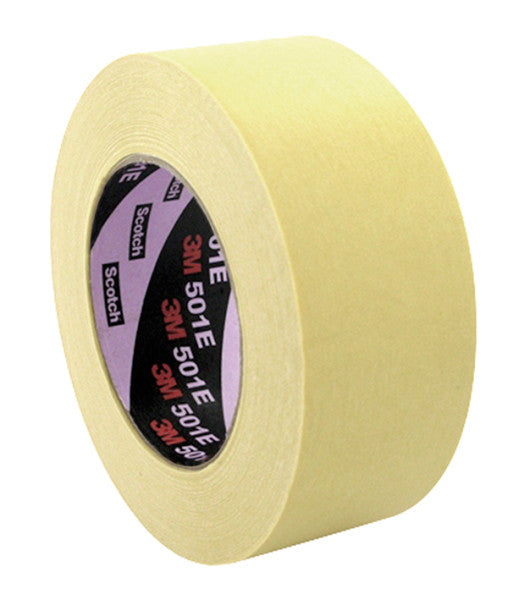 3M™ Industrial Masking Tape voor hoge temperaturen 501E, Beige, 24 mm x 50 m