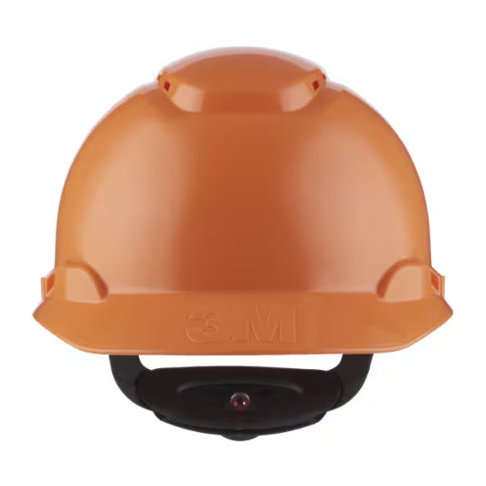 3M™ Safety Helmet, ratchet adjustment, ventilation, plastic sweatband, orange, H700N-OR