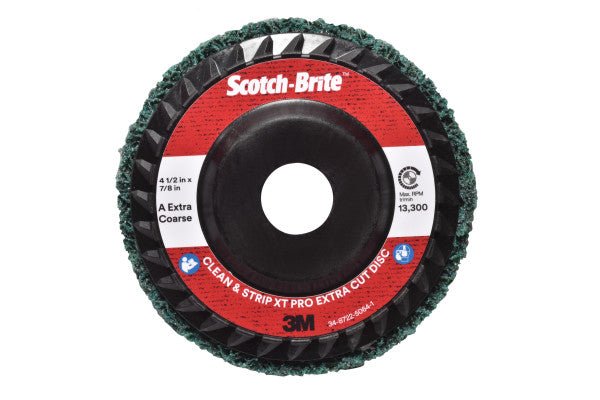 Scotch-Brite™ Clean and Strip Schijf XT-RD Pro Extra Cut, 178 mm x 22 mm, A XCRS