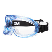3M™ Fahrenheit™ Ruimzichtbril - indirect geventileerd - antikras/anticondens - heldere polycarbonaatlens - 71360-00011 - 10/doos | 1 Overdoos van 10 Stuk