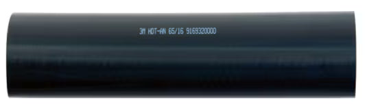 3M™ HDT-AN Heavy-Wall Heat Shrink Tubing with Adhesive, Black, 65/16 mm, 1 m, View