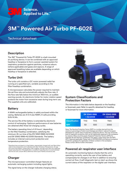 3M™ Motor- en Luchtaangedreven ademhalingssystemen, ademslang, S-222