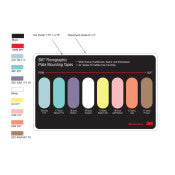 3M ™ Flexografische Platte Montage Papes Demo Board (nicht zum Verkauf) - 1 pro Fall | 1 Stück