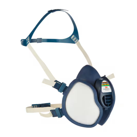 3M™ Maintenance-Free Reusable Half Face Mask, FFABEK1P3 RD Filters, 4279+