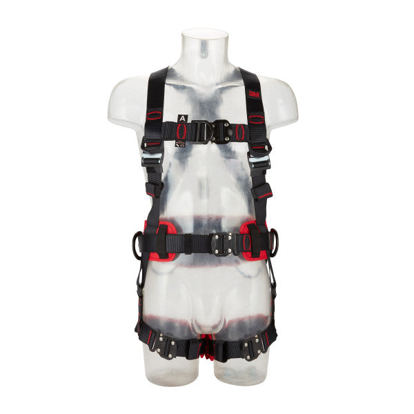 3M™ Protecta® E200 Comfort Work Positioning Fall Protection Harness, Horizontal ...