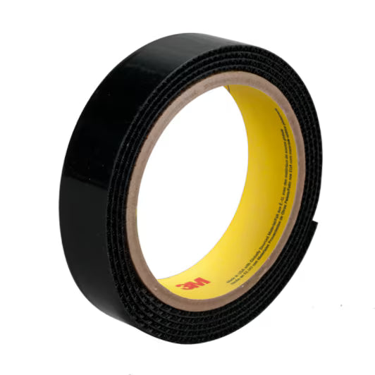 3M™ Lus Klittenband SJ3527N, Zwart, 25 mm x 45.7 m, 4.4 mm