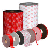 3M ™ VHB ™ Tape 4947f - Schwarz - 25 mm x 33 m - 1,1 mm - Folie zurück | 1 Übertreibung von 3 Rollen