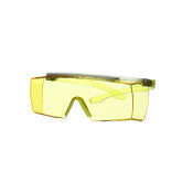 3M ™ SecureFit ™ 3700 Transfergläser - Lime Green Federn - Scotchgard ™ Anticonden (K & N) - Bernsteinkoloriertes Objektiv - SF3703SGAF -grn -eu - 20/Box | Rabattpalette und 900 Stücke