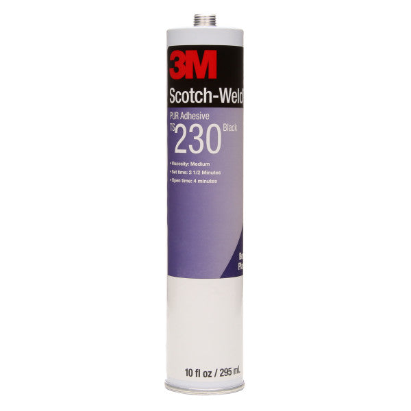 3M™ Scotch-Weld™ PUR Reactieve Smeltlijm TS230, Zwart, 300 ml