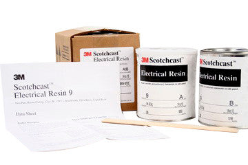 3M™ Scotchcast™ Elektrische hars 8, op Epoxybasis, Geelachtig Helder, Deel A+B, 7.26 kg