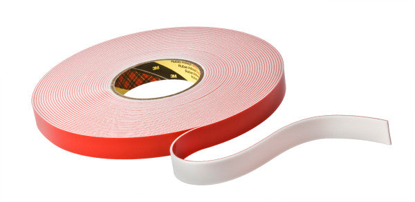 3M™ VHB™ Structurele Metalen Bekledingstape W20F, Wit, 20 mm x 16.5 m, 2.0 mm